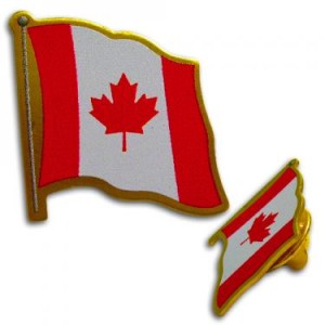 Flag Pin Canada