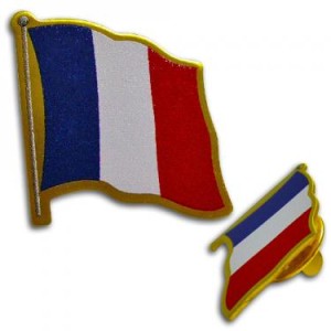 Flag Pin France