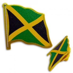Flag Pin Jamaica