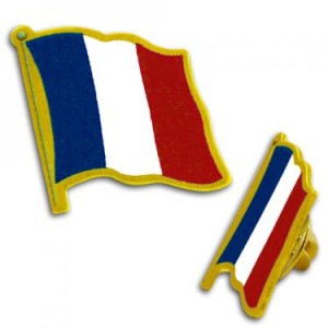 Flag Pin New Caledonia