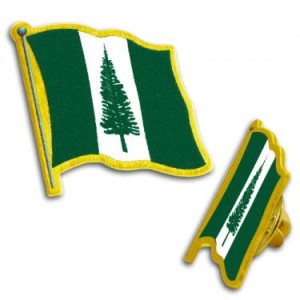 Flag Pin Norfolk Island