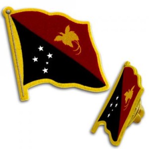 Flag Pin Papua New Guinea