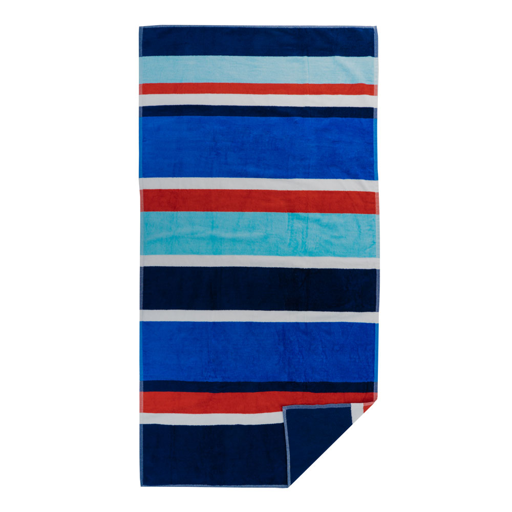 Promotional Striped Beach Towels - Promotional Towels - Bongo