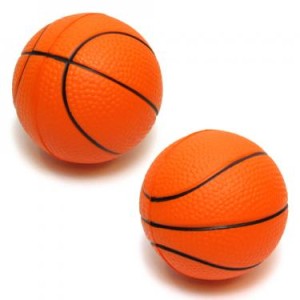 basketball stress balls