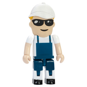 construction worker flash drive