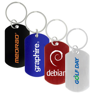 dog tag keyrings