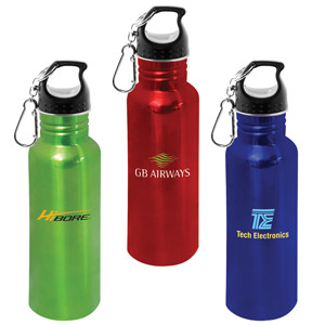 drink bottles in stainless steel