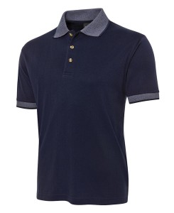 drop needle polo shirt