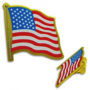 flag pin usa