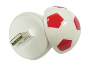 flash drive soccer ball