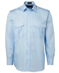 long sleeved epaulette shirt