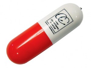 pill capsule flash drive