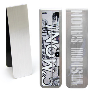 silver magnetic bookmarks