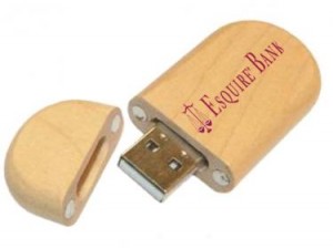 wood usb