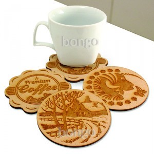 wooden coasters