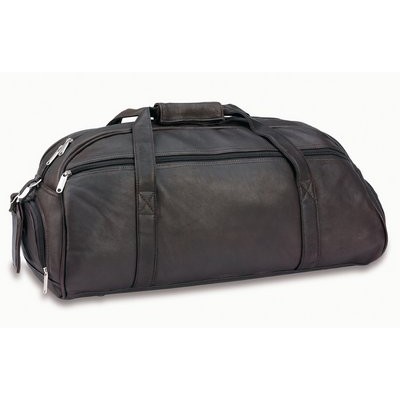 Promotional Brown Leather Sports Bag - Bongo Promotional Products