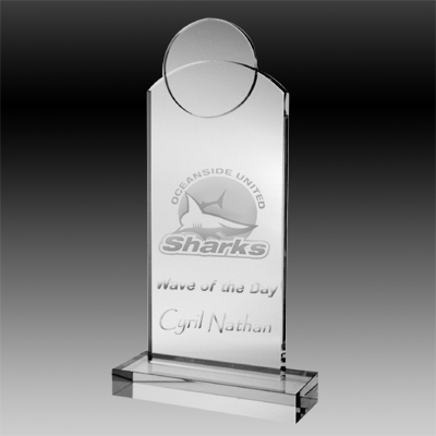 Crystal Arch Trophy Award