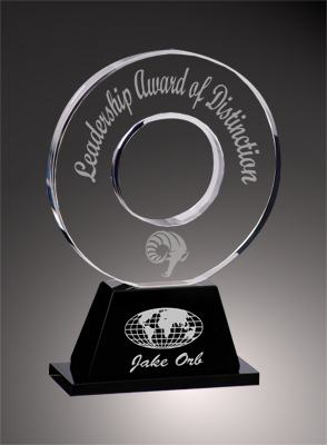 Leadership Circular Glass Award