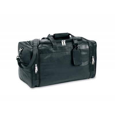 Leather Sports Duffle Bag