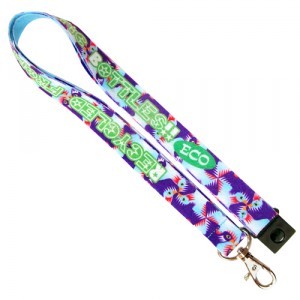 felt eco lanyard