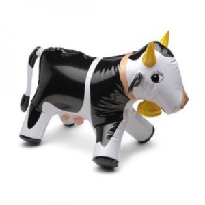 inflatable cow