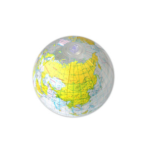 inflatable world globes