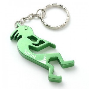 kokopelli bottle opener keyring