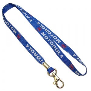 satin woven lanyards