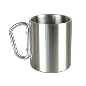 stainless steel can mug