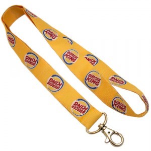 woven satin lanyards