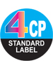 4 colour digital label