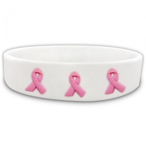 breast cancer supporter wristbands