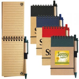 cardboard spiral notebooks
