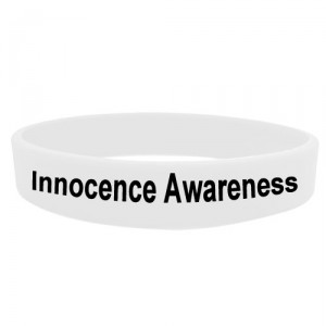 innocence awareness wrisrtband