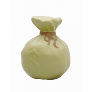 money bag stress balls