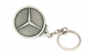 2D Pewter Keyring