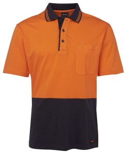 cotton hi vis polos