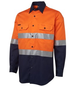 hi vis cotton work shirt