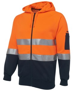 hi vis fleecy hoodie