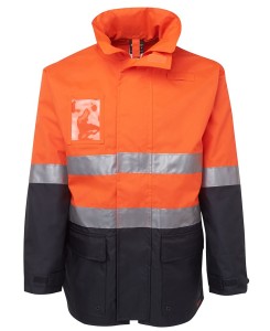 hi vis long line jacket