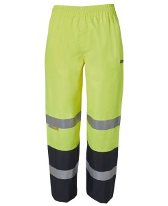 hi vis rain pants yellow