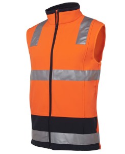 hi vis soft shell vest