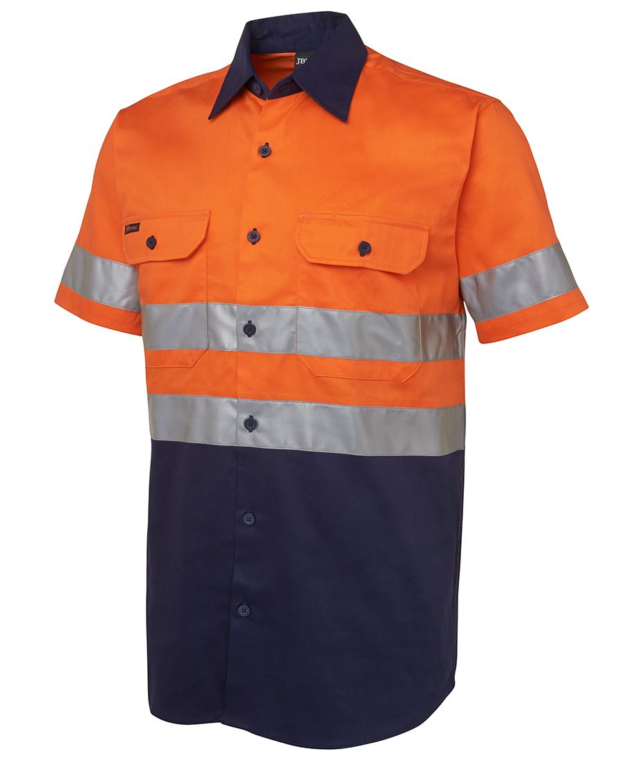 Hi Vis Taped Work Shirt