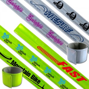 reflective slap bands