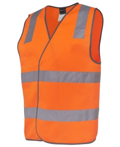 safety vest with reflective tape