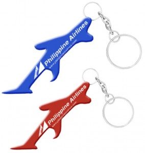 Airplane Keyring Bottle Opener