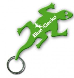 Gecko Keyring Bottle Openers