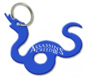 Snake keyring bottle opener