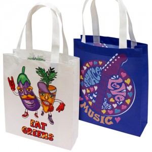 Colourful non woven bags