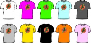 Bongo Aboriginal Crocodile Design T-shirt - small images